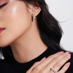 Woven Earrings (Model) - Eclat by Oui