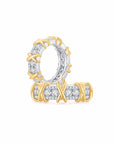 X-Factor Pave Ring (Multi-X) (Both) - Eclat by Oui