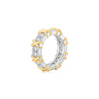 X-Factor Pave Ring (Multi-X) (Side) - Eclat by Oui