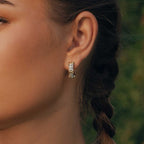 X-Factor Hoop Earrings (Model) - Eclat by Oui