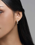 X-Factor Hoop Earrings (Model) - Eclat by Oui