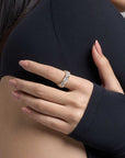X-Factor Pave Ring (Model) - Eclat by Oui