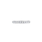Giselle Half Eternity Wedding Ring Front - Eclat by Oui