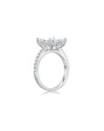Cluster Marquise Ring (Side) - Eclat by Oui