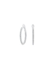 Sarah Hoop Earrings (Medium) (Sample Preview)