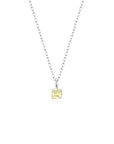 4 Prong Solitaire Pendant Necklace Nov (WG) - Eclat by Oui