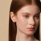 4 Prong Ear Studs 1.5CT (Model) - Eclat by Oui