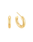 HeartWear® Gold Hooped Earrings (Small) - Eclat by Ou