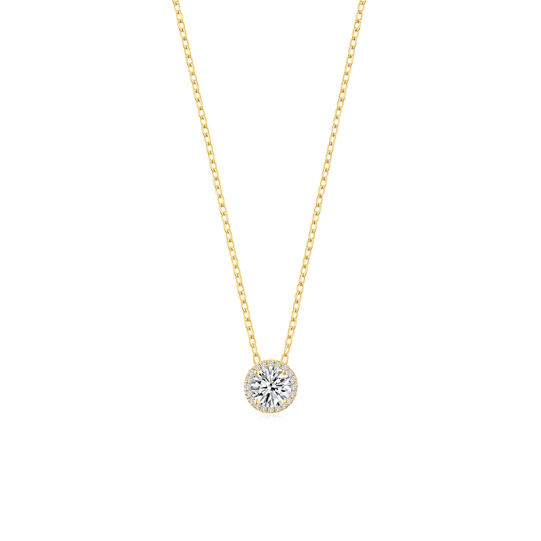 Annabelle Necklace YG (Front) - Éclat by Oui