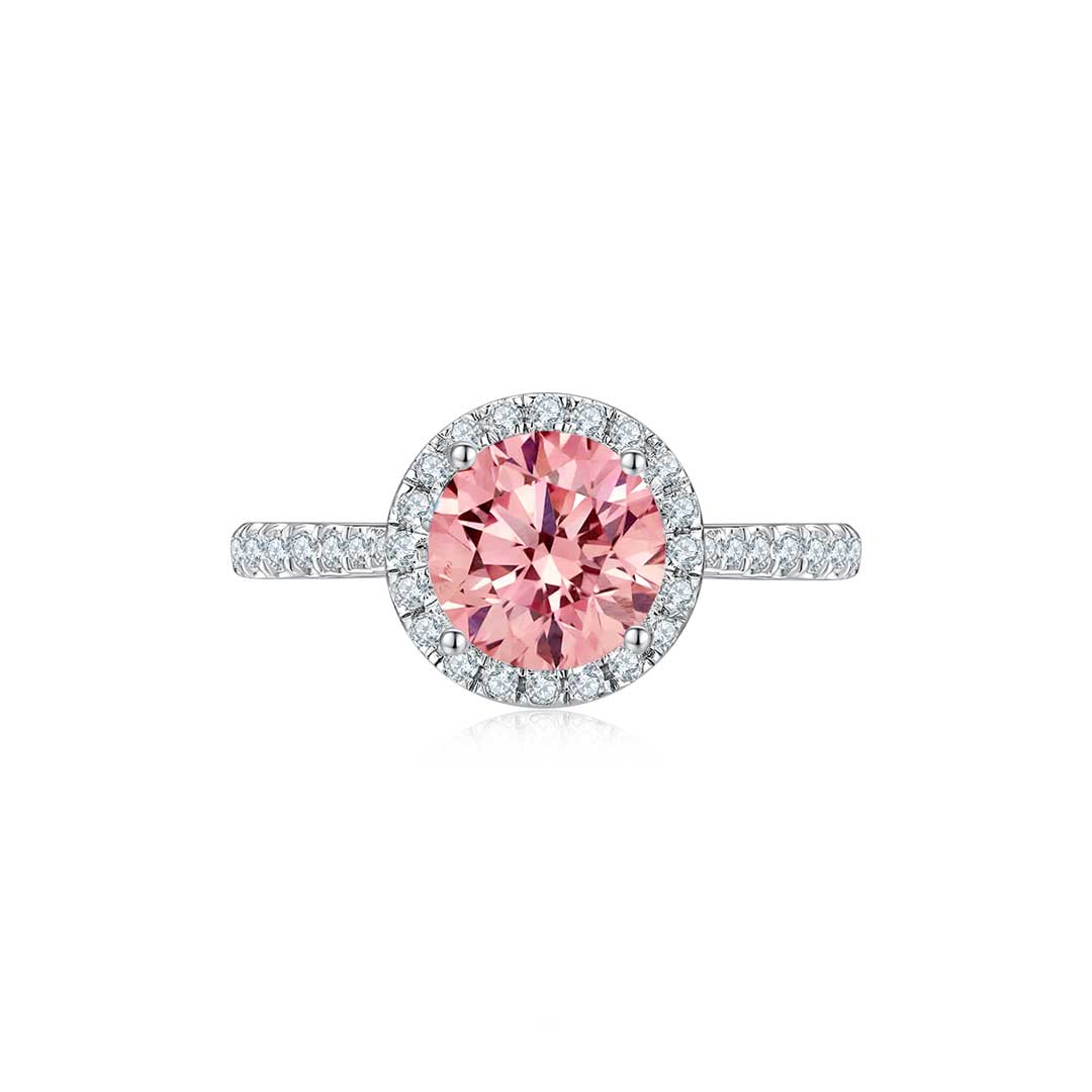 Annabelle in Pink Ring (Front) - Eclat by Oui