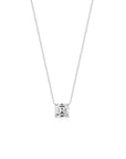 Asscher Solitaire Necklace (Front) - Eclat by Oui