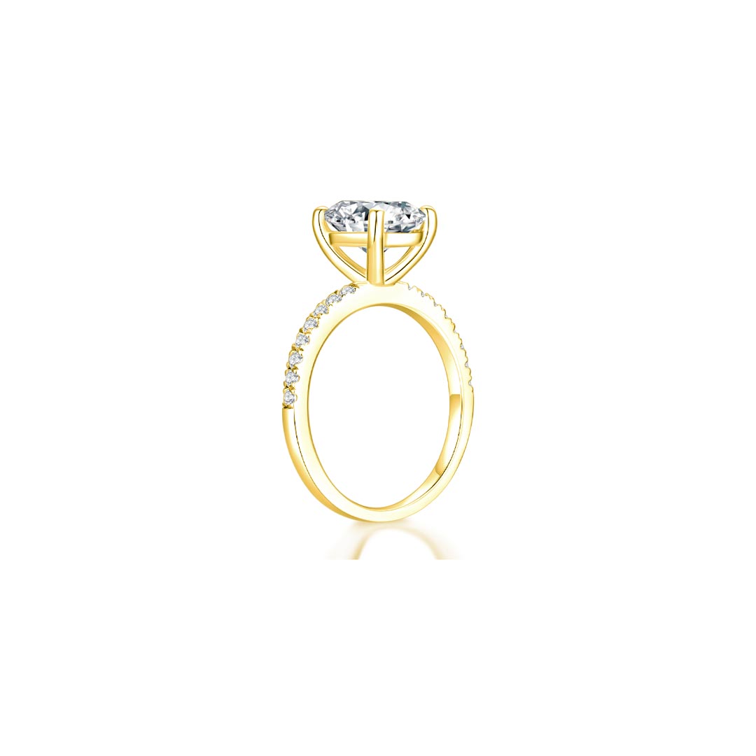 Athena Ring YG (Side) - Éclat by Oui