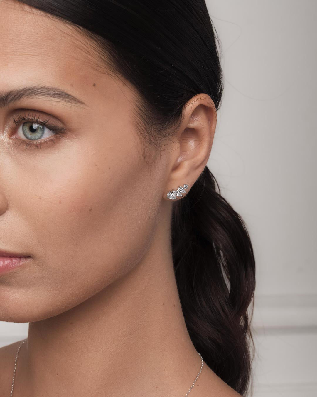 Aurelia Wing Ear Climbers (Model) - Éclat by Oui