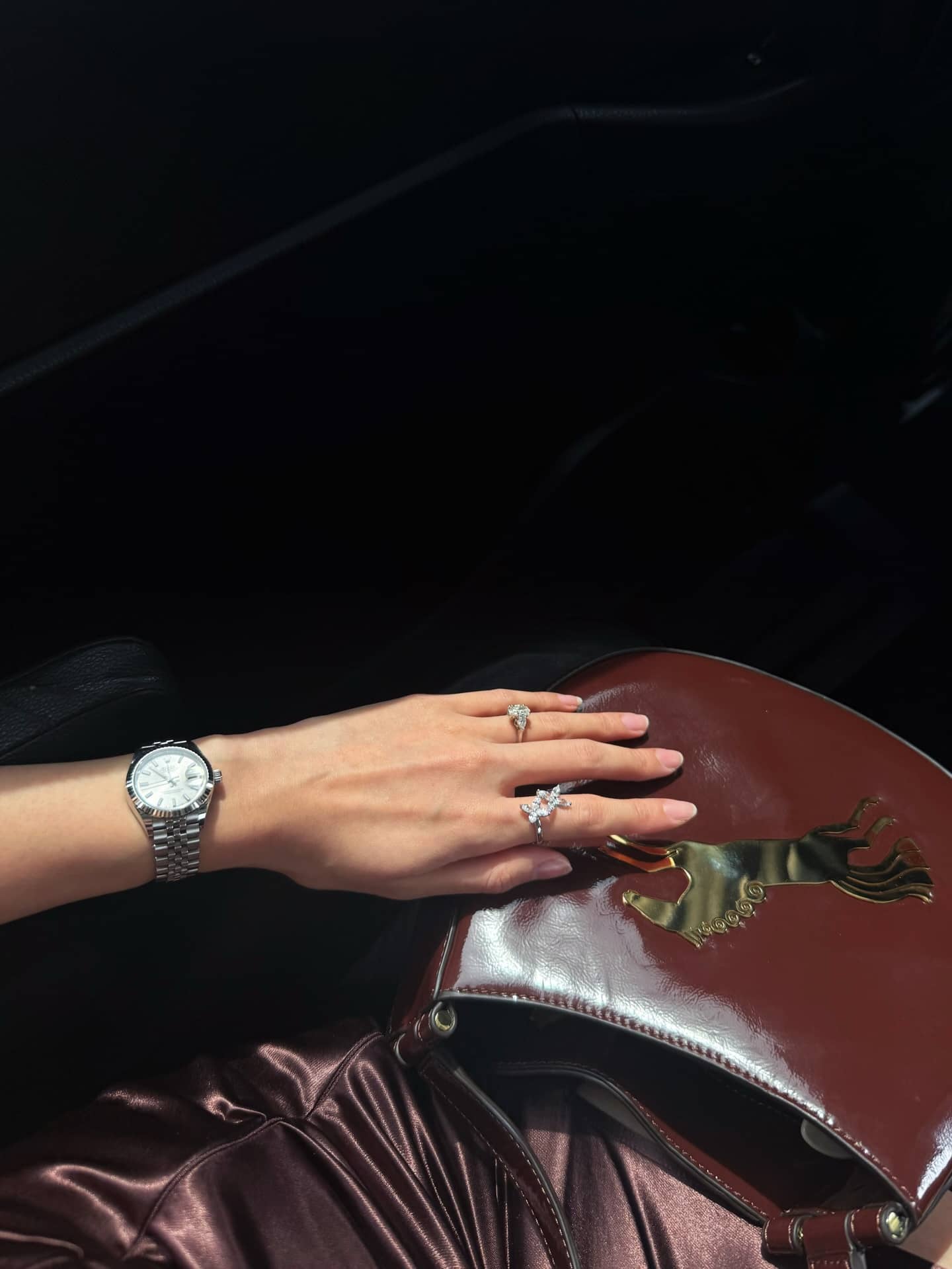 Double Cluster Marquise Ring - Becca (Also loved by)