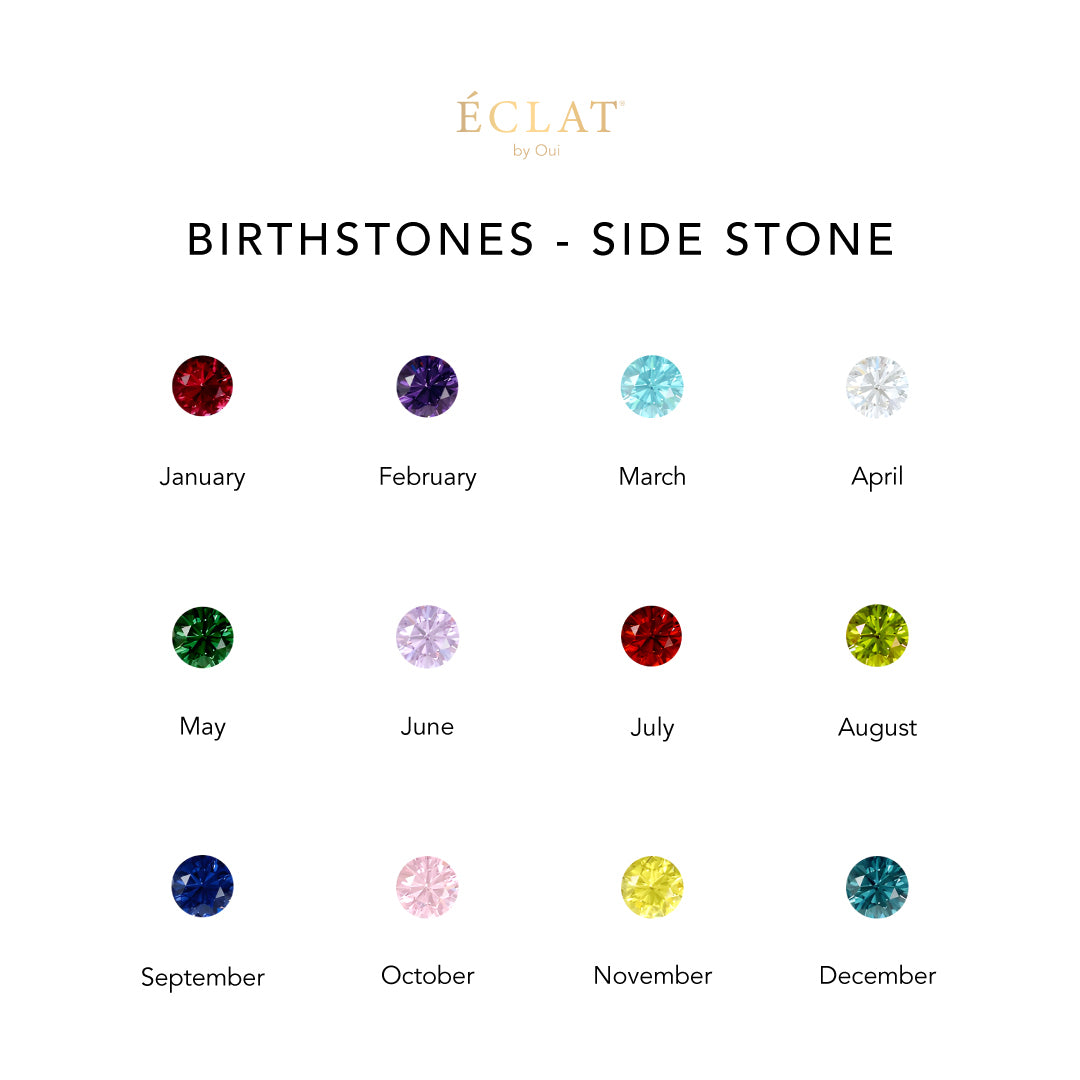 Round Birthstones - Eclat by Oui