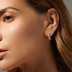 Braided Twist Earrings (Model) - Eclat by Oui