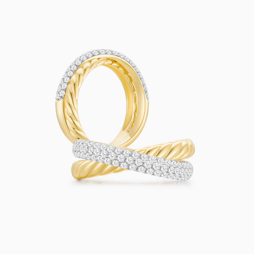 Braided Twist Ring (Both) - Eclat by Oui