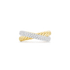 Braided Twist Ring (Front) - Eclat by Oui