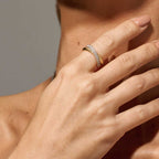 Braided Twist Ring (Model) - Eclat by Oui