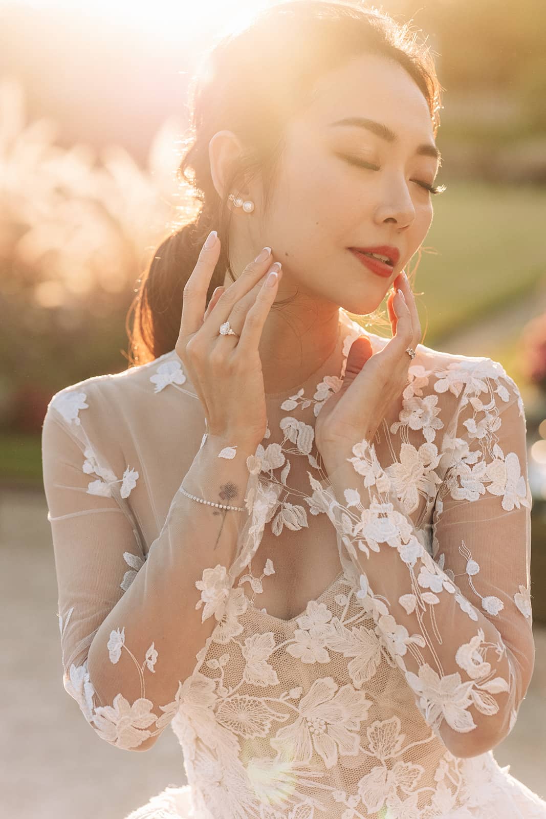 Portrait Pearl Ear Studs 2 Pearls - Tricia Capsule Collection - Eclat by Oui