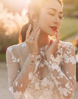 Portrait Pearl Ear Studs 2 Pearls - Tricia Capsule Collection - Eclat by Oui