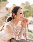 Pearl Ear Studs 2 Pearls - Tricia Capsule Collection - Eclat by Oui