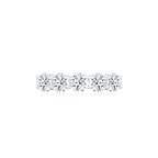 Charlotte Gallery Half Eternity Ring (Sample)