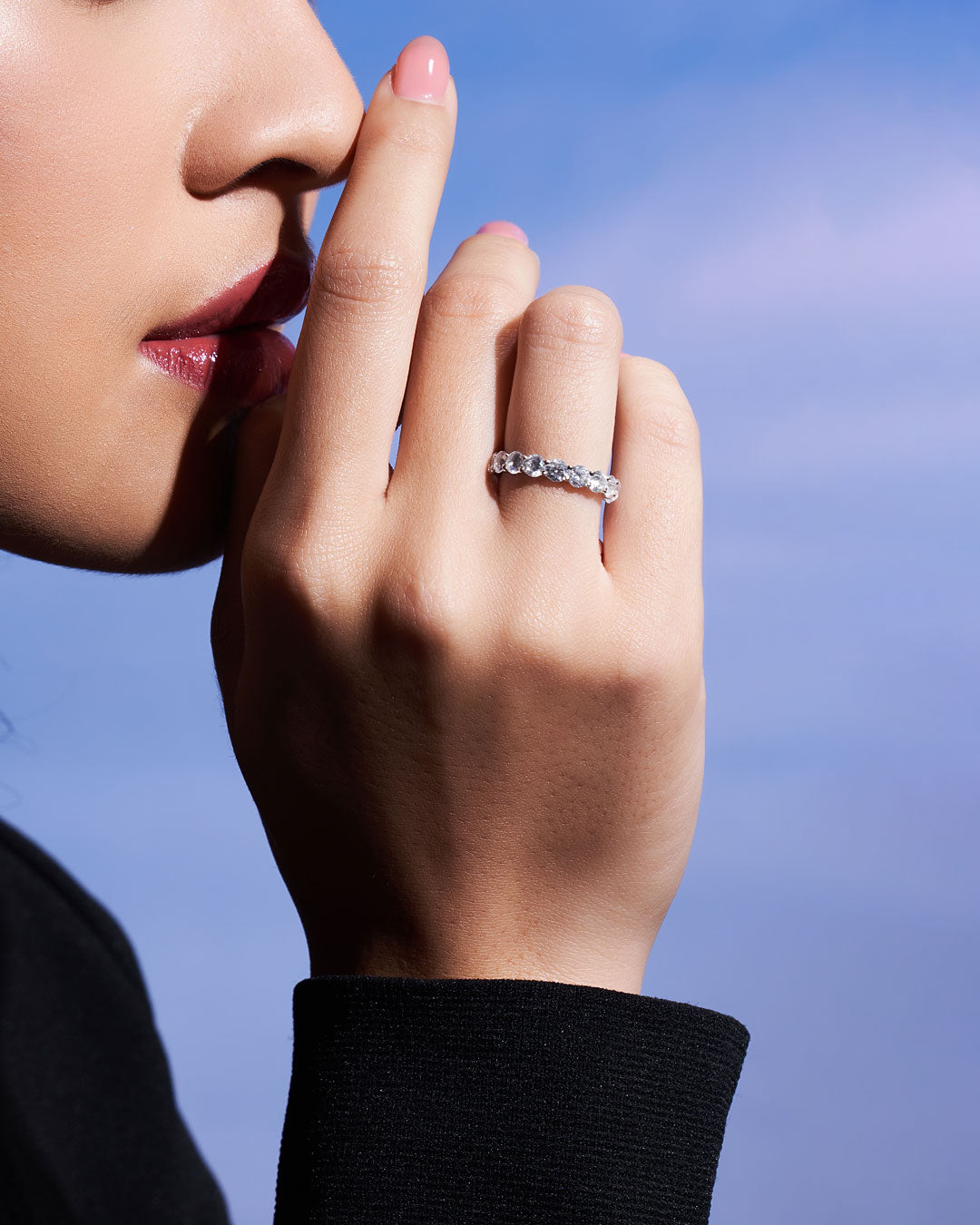Charlotte Eternity Ring (Model) - Eclat by Oui
