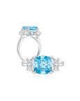 Claudia in Aquamarine Ring (Both) - Eclat by Oui