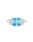 Claudia in Aquamarine Ring (Front) - Eclat by Oui