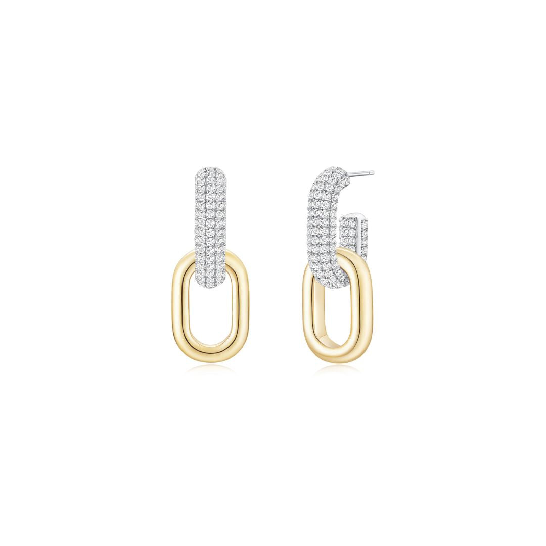 Cloud Link Earrings - Eclat by Oui