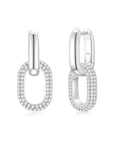Cloud Puff® Detachable Link Earrings (Gold + Pave) (New Setting) - Eclat by Oui