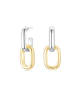 Detachable Cloud Link Earrings (Gold + Gold) - Eclat by Oui