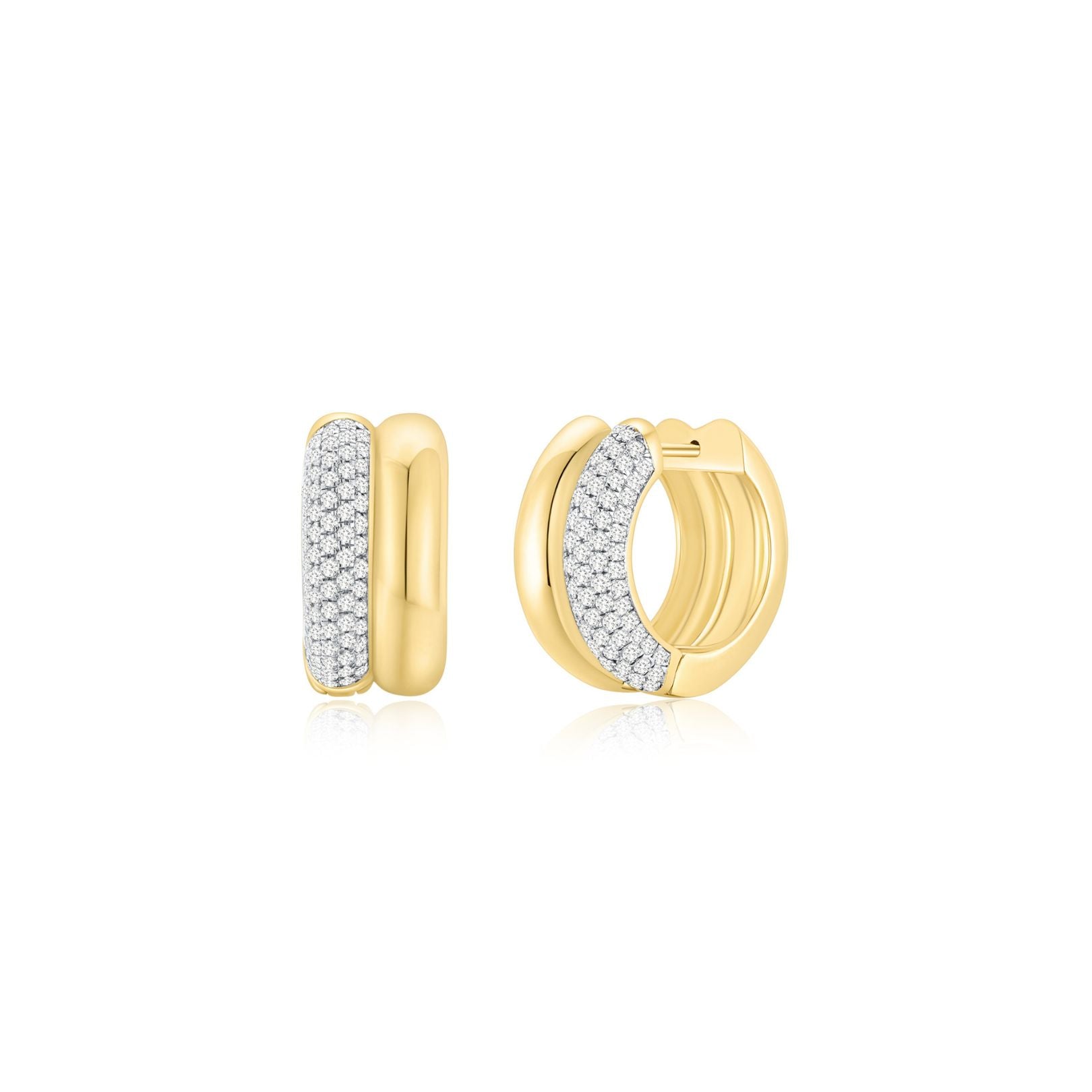 Cloud Puff® Double Hoop Earrings (Sample Preview)
