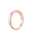 Cloud Puff® Ring (Rose Gold) (3.7mm) Side - Eclat by Oui