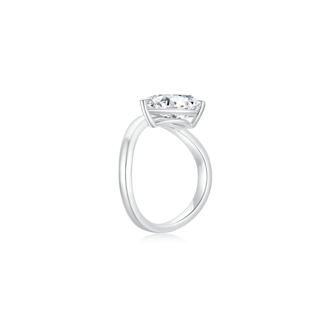 Cloud Solitaire Ring WG (Side) - Eclat by Oui