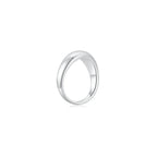 Cloud Puff® Wavy Ring (White Gold) (Side) - Eclat by Oui
