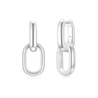 Cloud Puff® Detachable Link Earrings (WG + WG) (New Setting) - Éclat by Oui