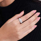 Cloud Puff® Dome Pave Ring (Model) - Éclat by Oui