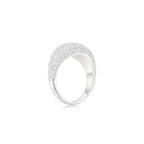 Cloud Puff® Dome Pave Ring WG (Side) - Éclat by Oui