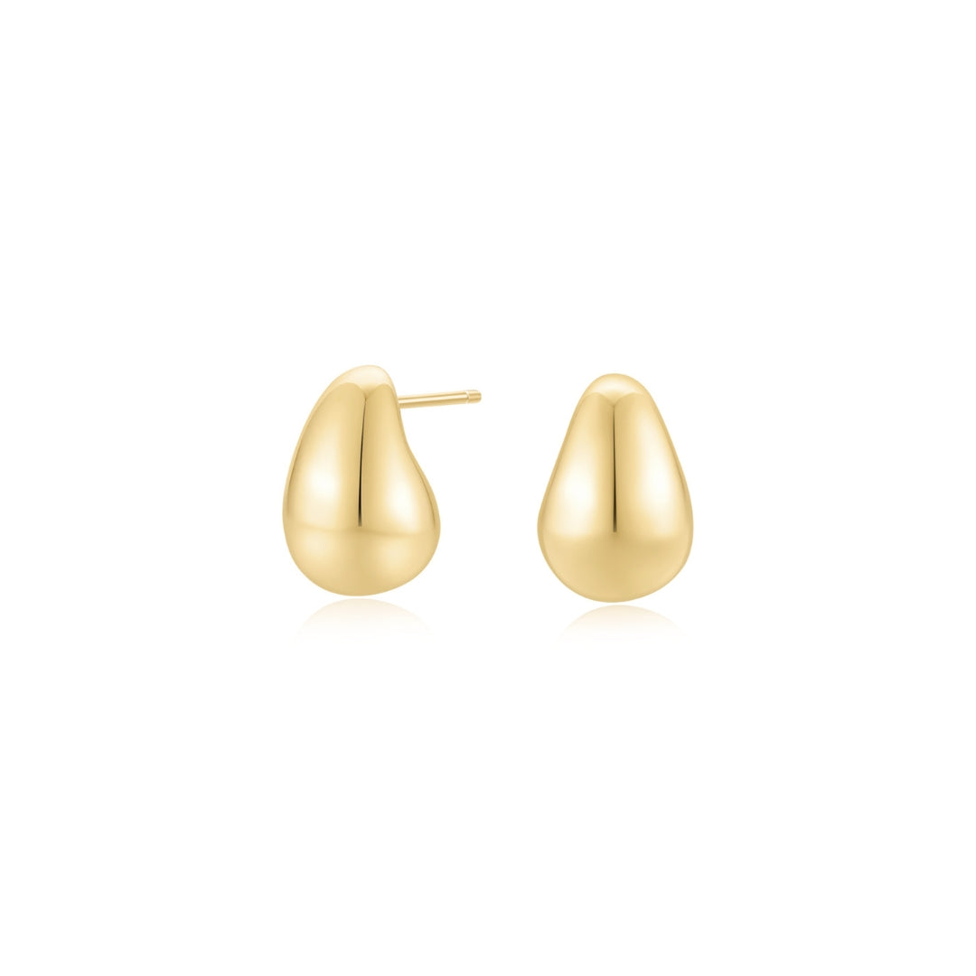 Cloud Puff® Gold Drop Ear Studs YG - Éclat by Oui