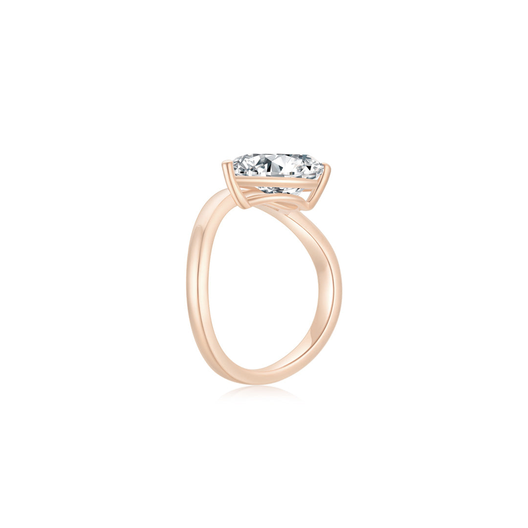 Cloud Puff® Solitaire Ring RG (Side) - Éclat by Oui