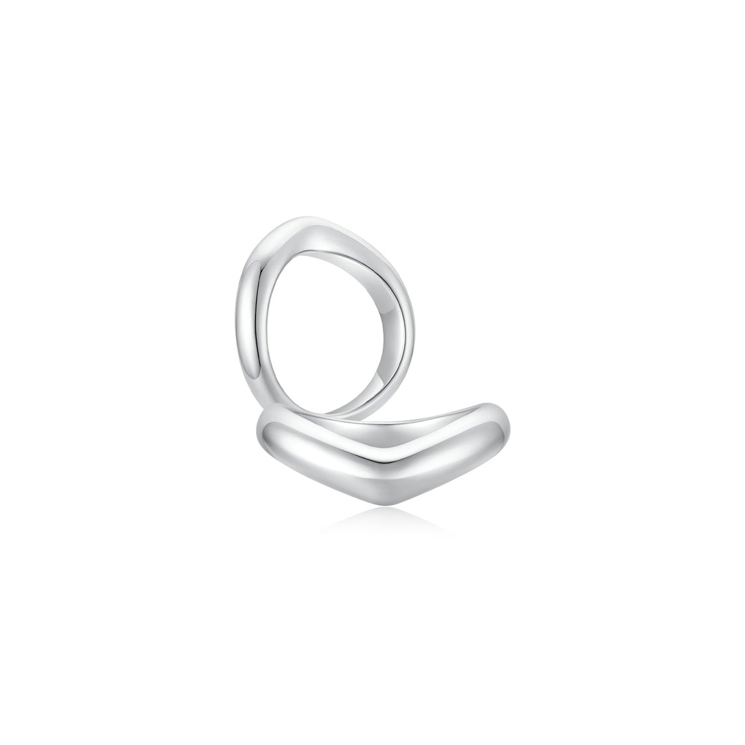 Cloud Puff® V Ring WG (Both) - Éclat by Oui