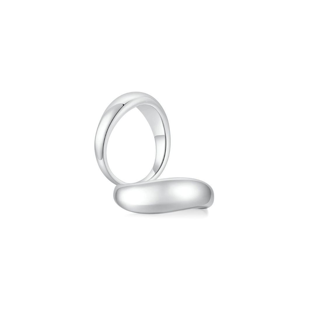 Cloud Puff® Wavy Ring WG (Both) - Éclat by Oui