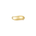Cloud Puff® Wavy Ring YG (Front) - Éclat by Oui