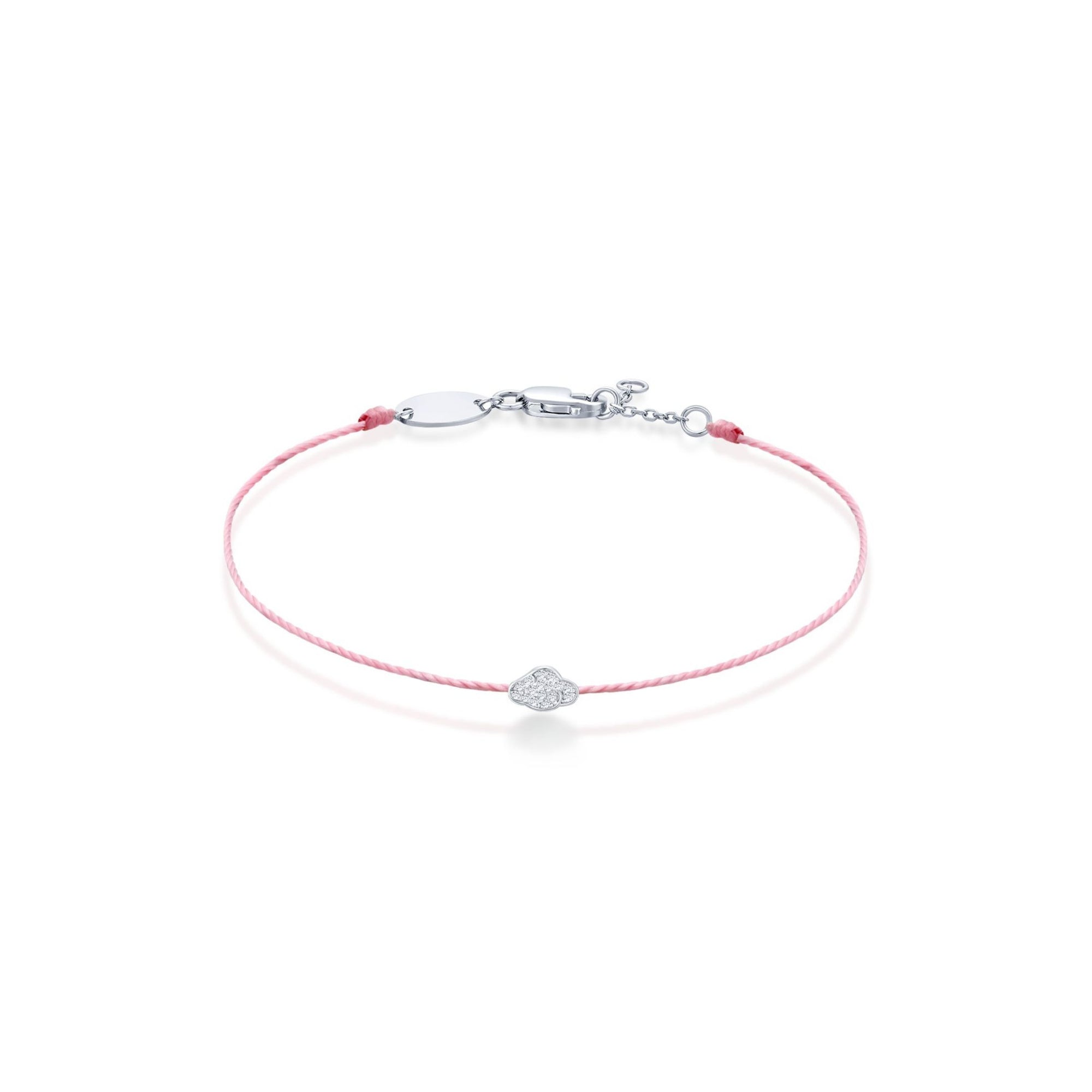 Cloud Thread Bracelet (pink) - Eclat by Oui
