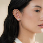 Cluster Marquise Ear Studs Small 0.3CT (Model 1) - Éclat by Oui