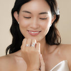 Cluster Marquise Ring & Double Cluster Marquise Ring (Model 1) - Éclat bu oui