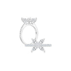 Cluster Marquise Ring WG (Both) - Éclat by Oui