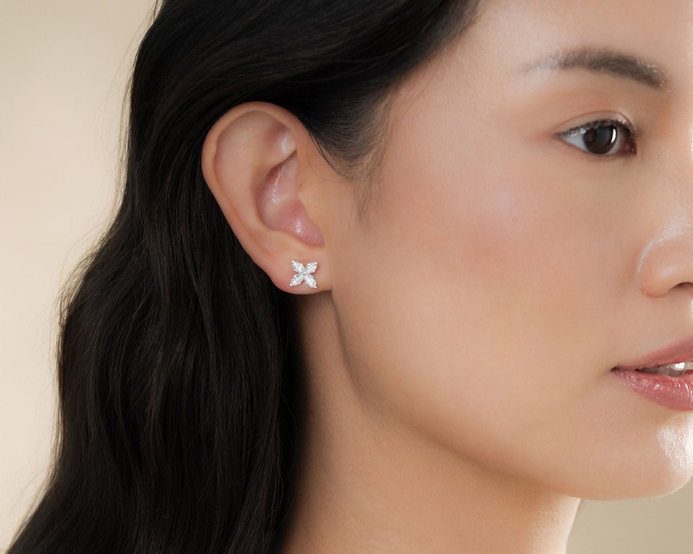 Double Cluster Marquise Collection - Éclat by Oui